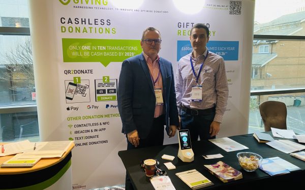 CEO Adam Maxted and COO Jordon Lau from Supported Giving at 3rd Sector Tech Summit 2020